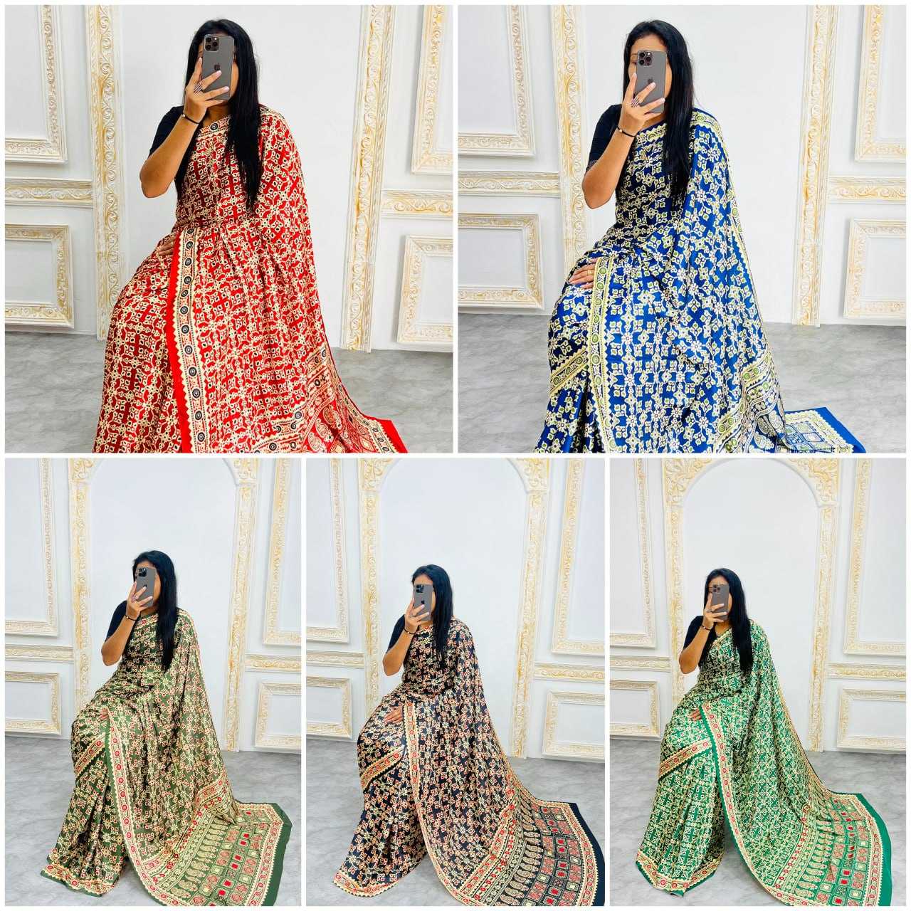 Ynf Gajji Silk RIN207 2254 Sarees Wedding Collections Festive Collections Wholesale Printed Sarees Silk Sarees Casual Sarees Manufacturer