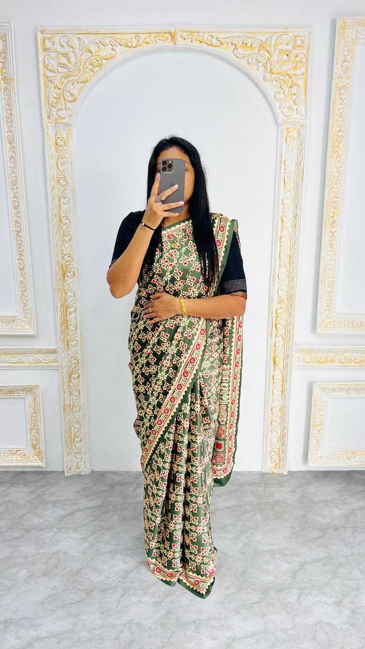 Ynf Gajji Silk RIN207 2254 Sarees Wedding Collections Festive Collections Wholesale Printed Sarees Silk Sarees Casual Sarees Manufacturer