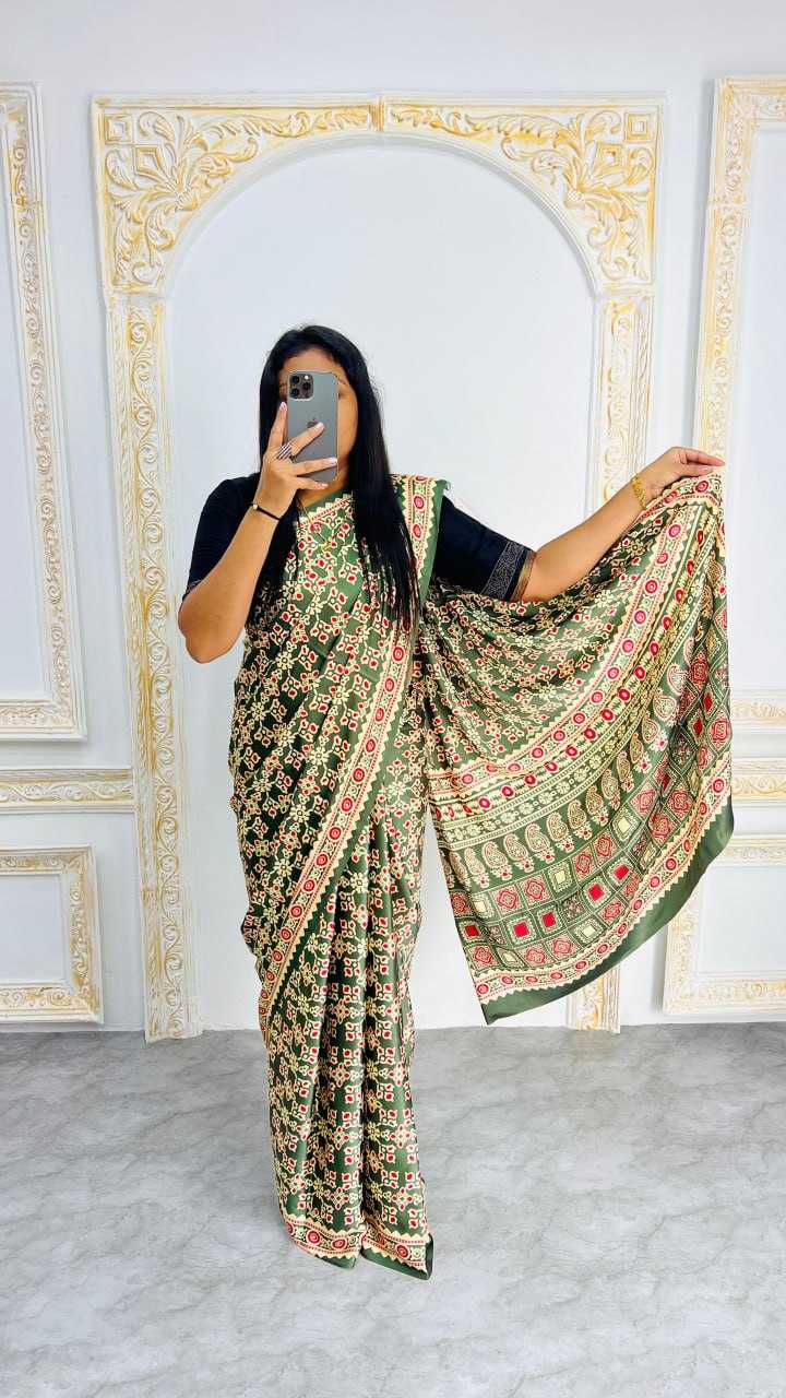 Ynf Gajji Silk RIN207 2254 Sarees Wedding Collections Festive Collections Wholesale Printed Sarees Silk Sarees Casual Sarees Manufacturer