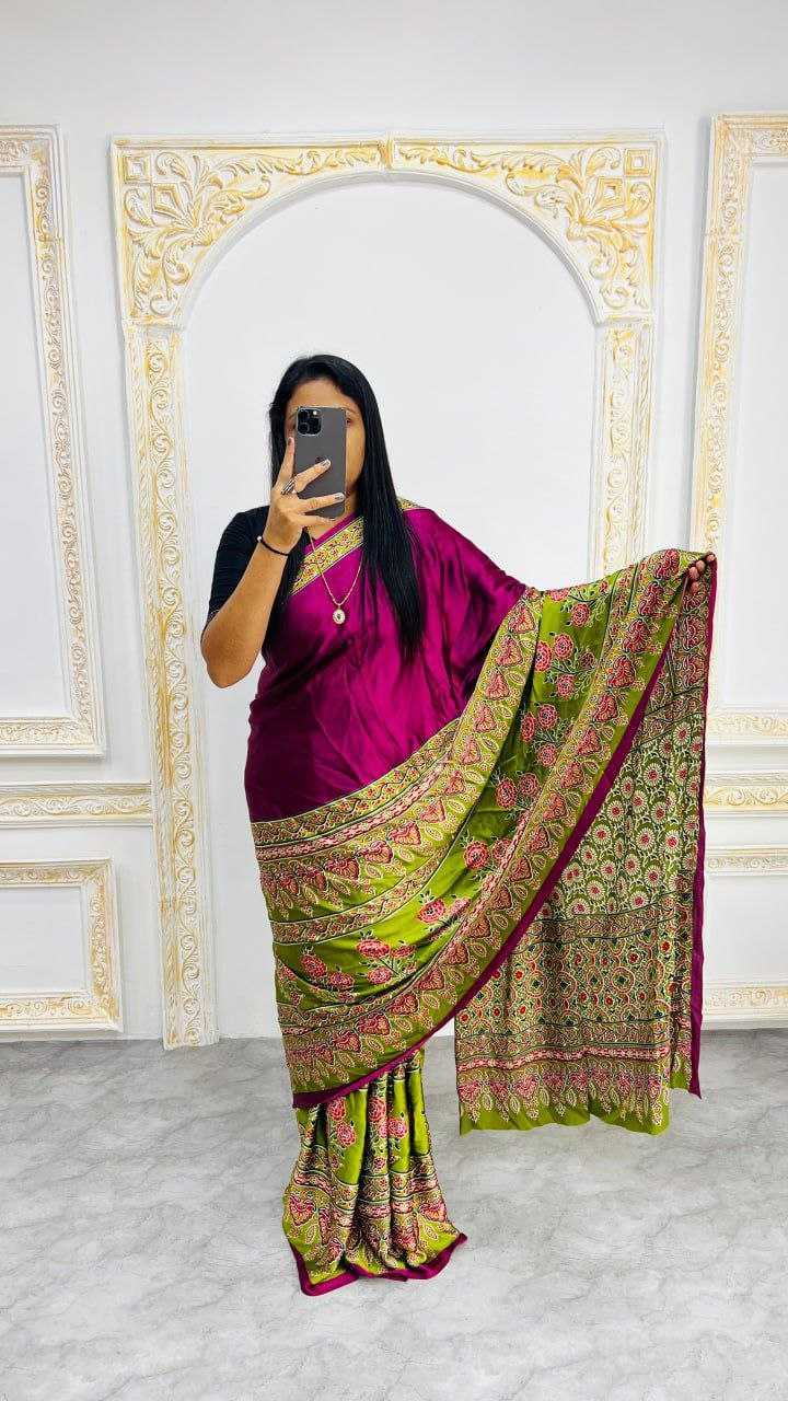 Ynf Gajji Silk RIN207 2257 Sarees Wedding Collections Festive Collections Wholesale Printed Sarees Silk Sarees Sarees With Blouse Manufacturer