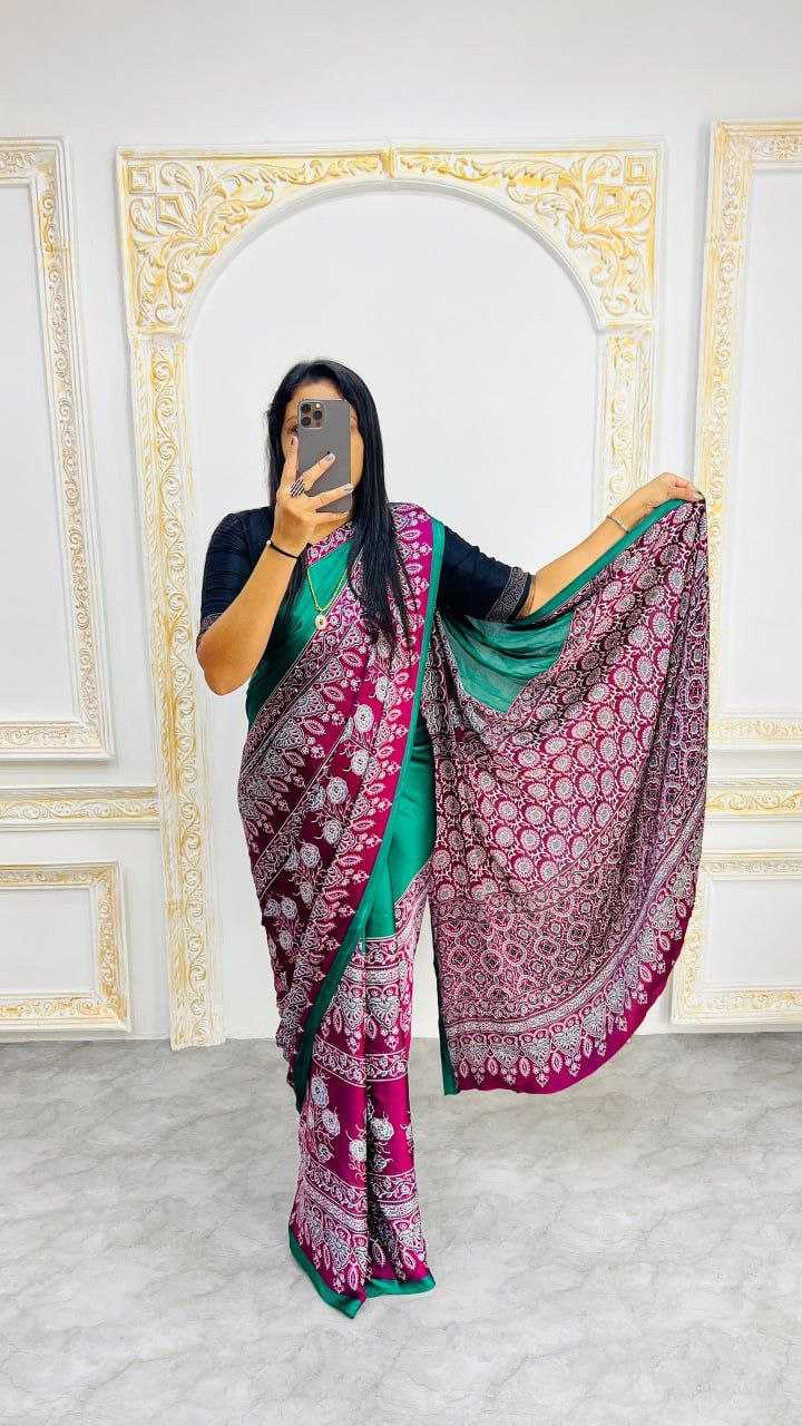 Ynf Gajji Silk RIN207 2257 Sarees Wedding Collections Festive Collections Wholesale Printed Sarees Silk Sarees Sarees With Blouse Manufacturer