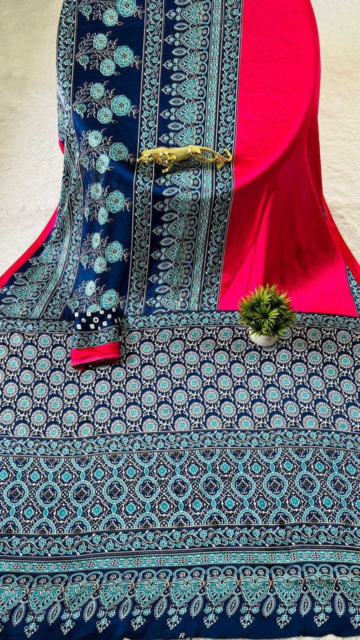 Ynf Gajji Silk RIN207 2257 Sarees Wedding Collections Festive Collections Wholesale Printed Sarees Silk Sarees Sarees With Blouse Manufacturer