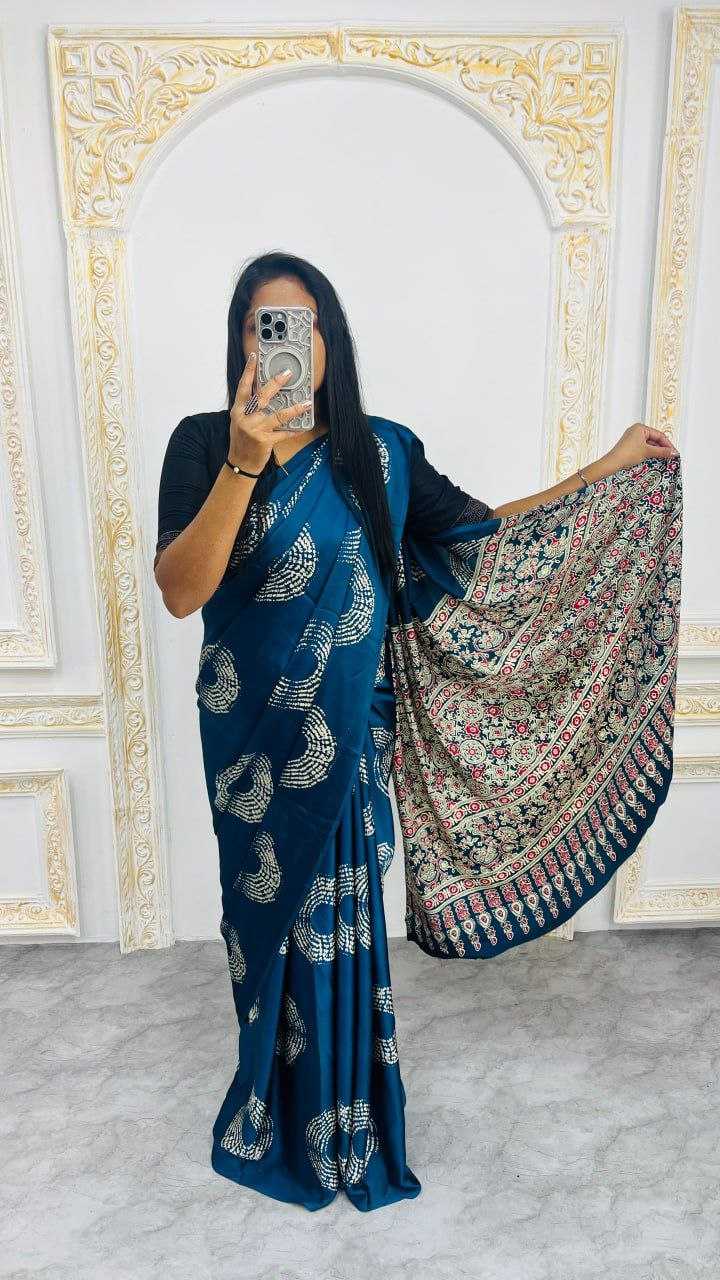 Ynf Gajji Silk RIN207 2258 Sarees Wedding Collections Festive Collections Wholesale Printed Sarees Silk Sarees Sarees With Blouse Manufacturer