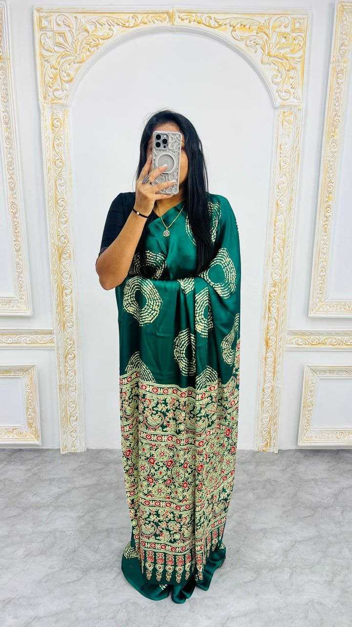Ynf Gajji Silk RIN207 2258 Sarees Wedding Collections Festive Collections Wholesale Printed Sarees Silk Sarees Sarees With Blouse Manufacturer