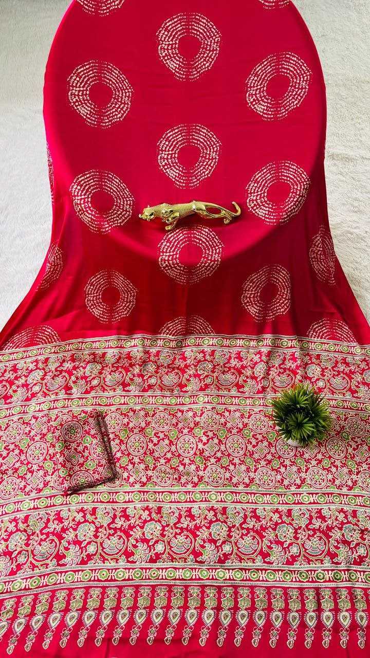Ynf Gajji Silk RIN207 2258 Sarees Wedding Collections Festive Collections Wholesale Printed Sarees Silk Sarees Sarees With Blouse Manufacturer