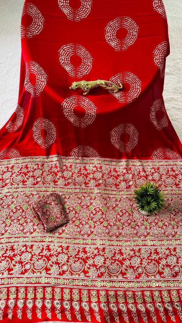 Ynf Gajji Silk RIN207 2258 Sarees Wedding Collections Festive Collections Wholesale Printed Sarees Silk Sarees Sarees With Blouse Manufacturer