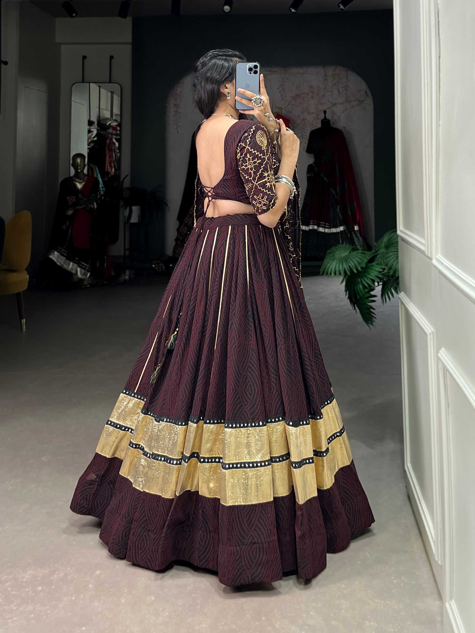Ynf Georgette KESH134 1702 Lehengas Festive Collections Wholesale Printed Lehenga Georgette Lehenga Gota Patti Lehenga Manufacturer