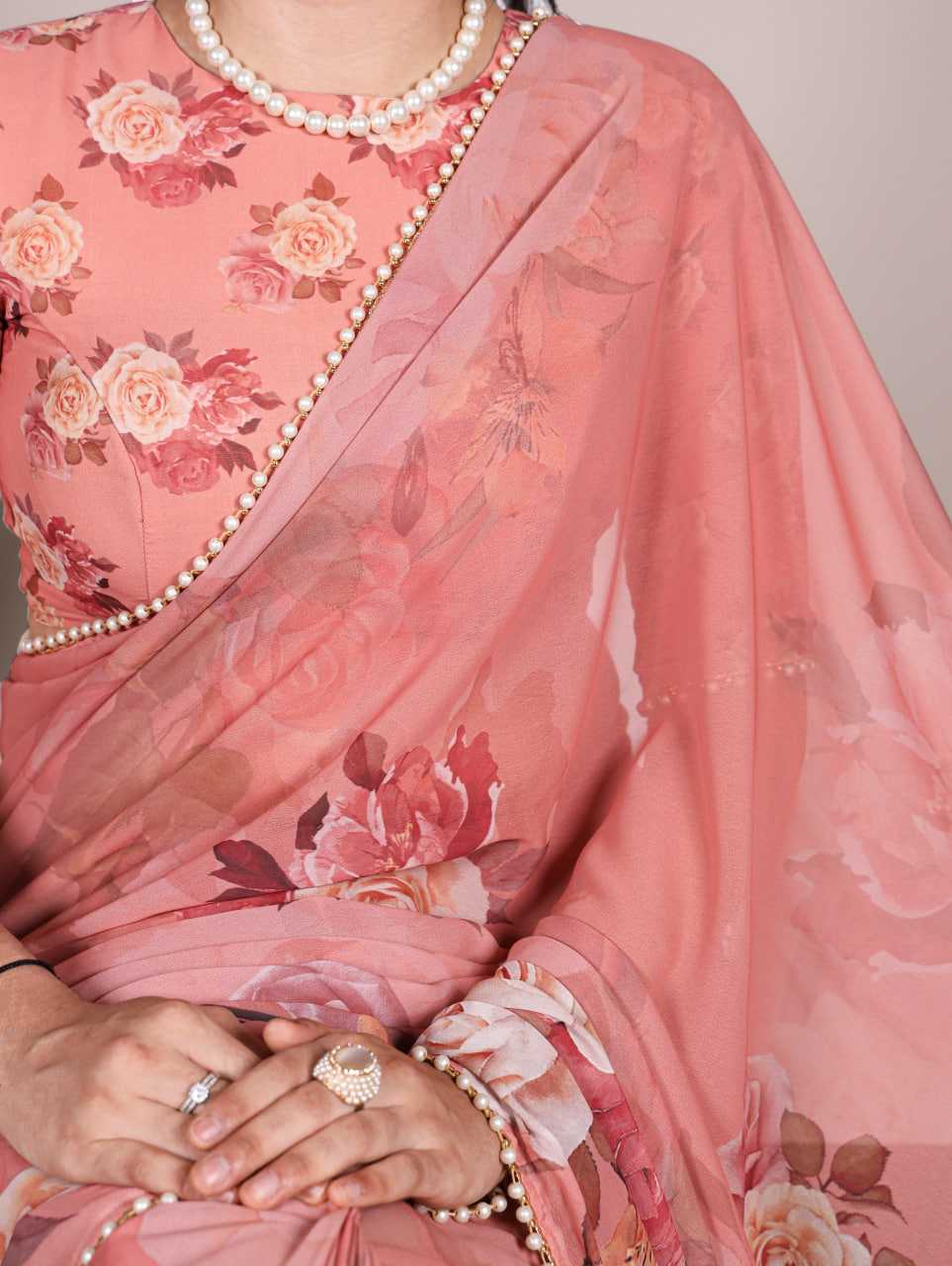 Ynf Georgette KESH134 7007 Sarees Wedding Collections Festive Collections Wholesale Printed Sarees Georgette Sarees Lace Border Sarees Manufacturer