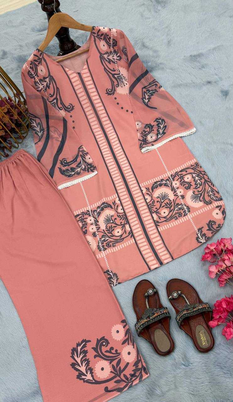 Ynf Georgette KESH141 1128 Western Wears Wholesale Co-ord Set Manufacturer