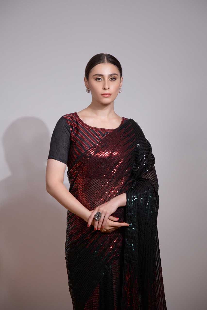 Ynf Georgette KESH151 5245 Sarees Wholesale Fancy Sarees Georgette Sarees Embroidered Sarees Manufacturer