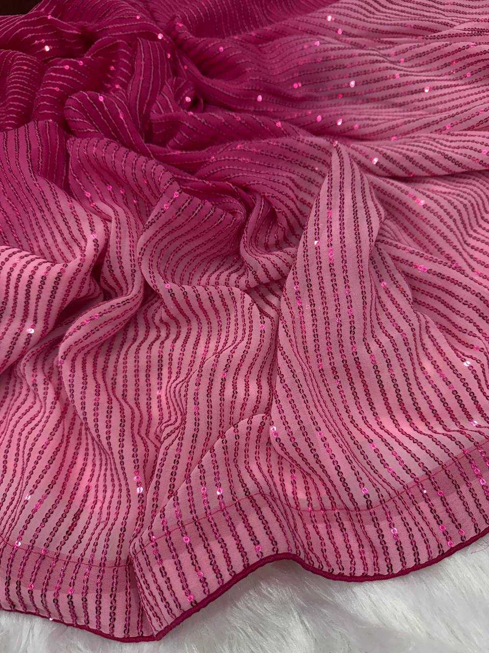 Ynf Georgette KESH151 5428 Sarees Wedding Collections Festive Collections Wholesale Party Wear Sarees Georgette Sarees Sarees With Blouse Manufacturer