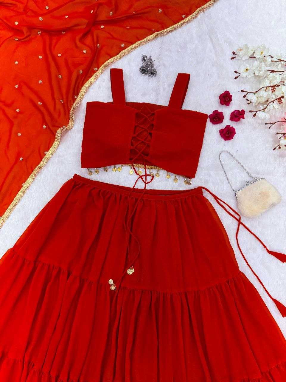 Ynf Georgette KESH154 1164 Lehengas Festive Collections Wholesale Fancy Lehenga Simple Lehenga Lehenga With Cancan Navratri Chaniya Choli Manufacturer