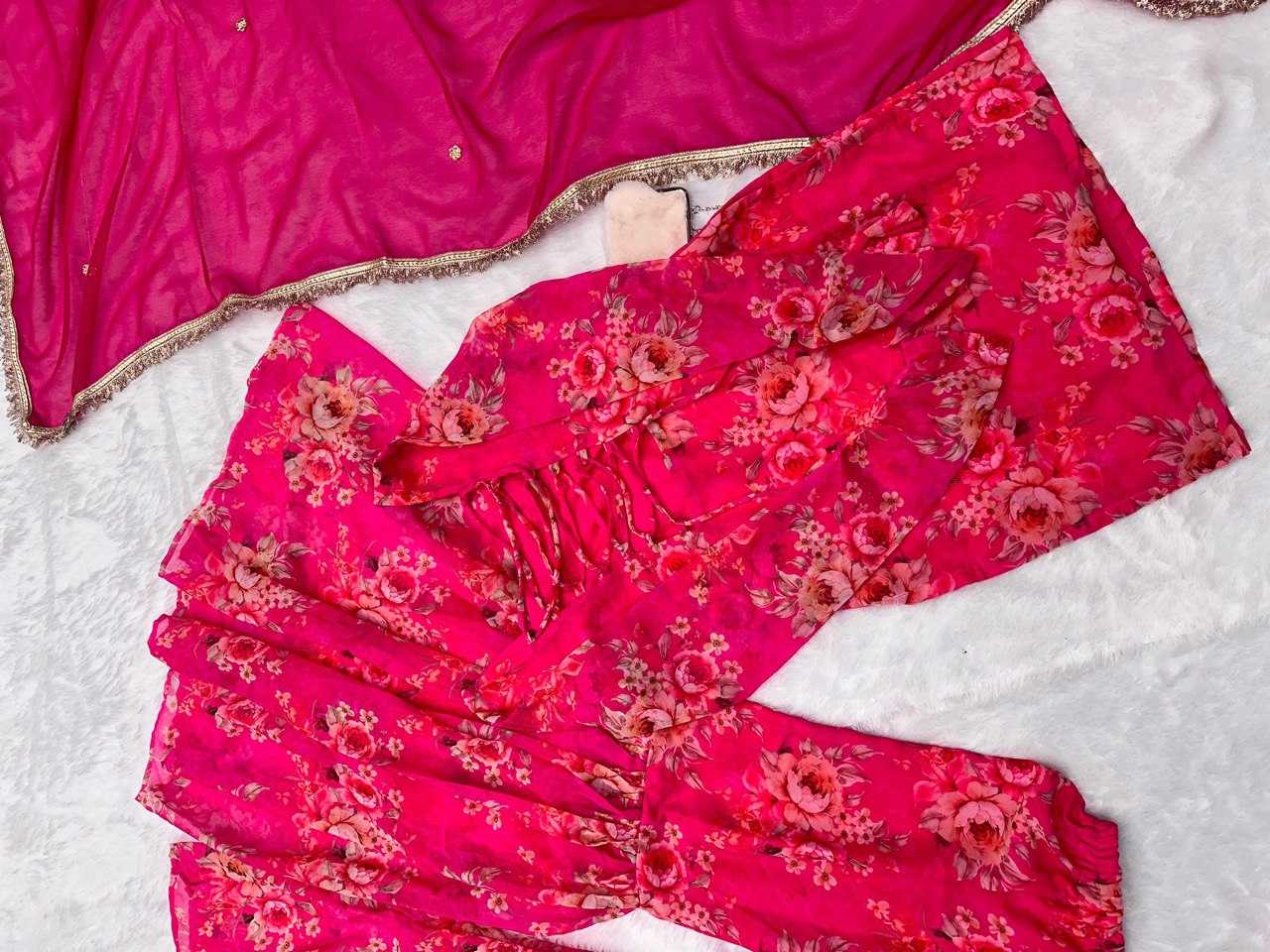 Ynf Georgette KESH154 264 Suits & Dresses Wholesale Sharara Salwar Suits Printed Suits Georgette Suit Manufacturer