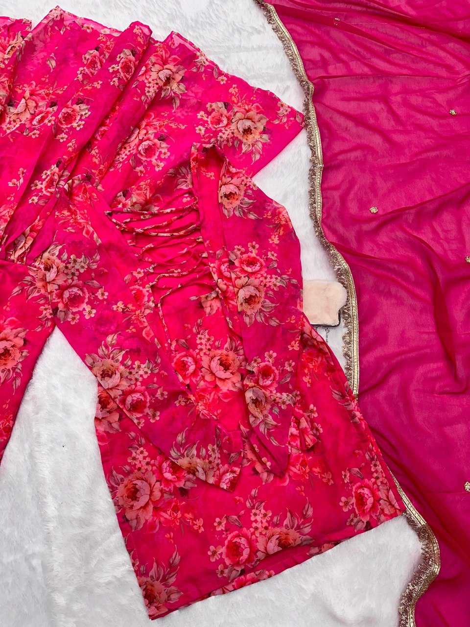 Ynf Georgette KESH154 264 Suits & Dresses Wholesale Sharara Salwar Suits Printed Suits Georgette Suit Manufacturer