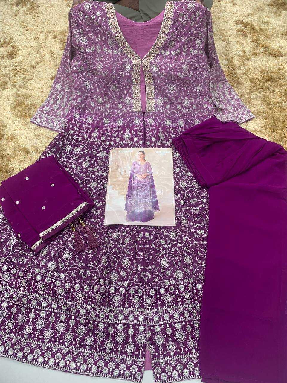 Ynf Georgette KESH379 10206 Suits & Dresses Wedding Collections Festive Collections Wholesale Georgette Suit Designer Suits Embroidered Suits Manufacturer