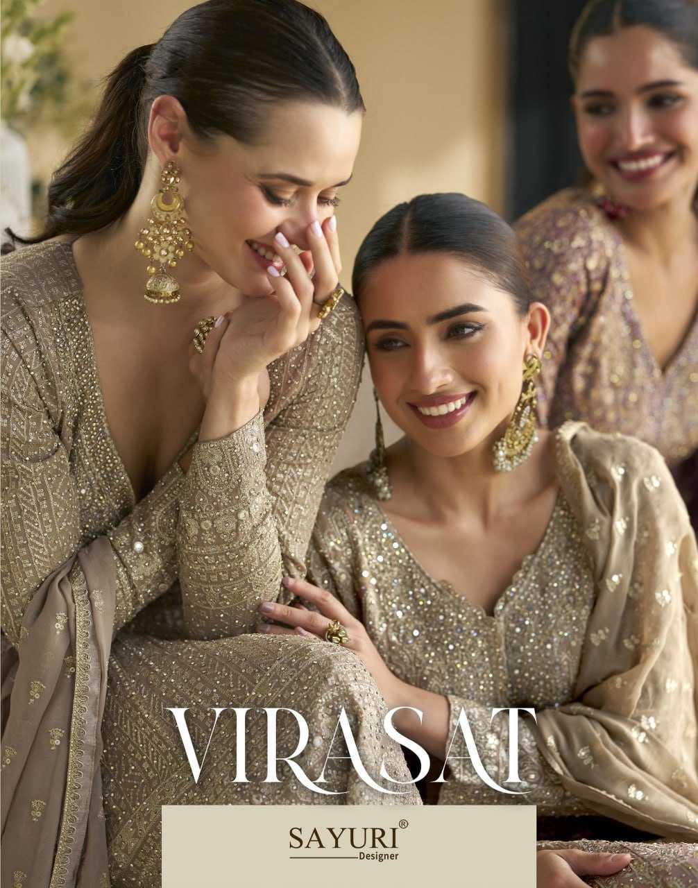 Ynf Georgette KESH379 5803 Suits & Dresses Wedding Collections Festive Collections Wholesale Embroidery Suits Georgette Suit Designer Suits Manufacturer