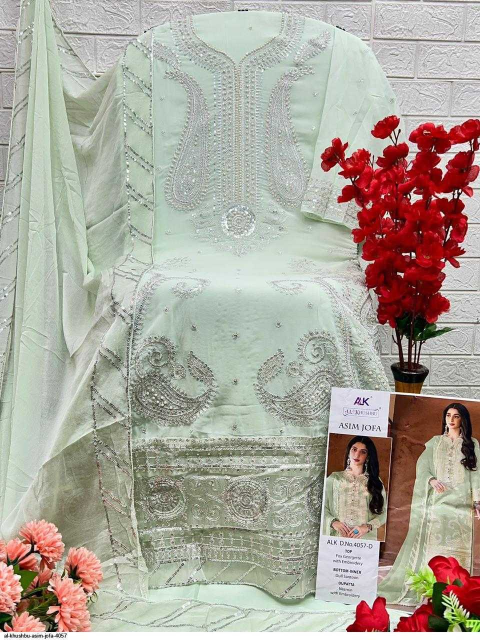 Ynf Georgette KESH444 AL KHUSHBU AND ZAHA Suits & Dresses Wholesale Georgette Suit Wedding Suits Designer Suits Manufacturer