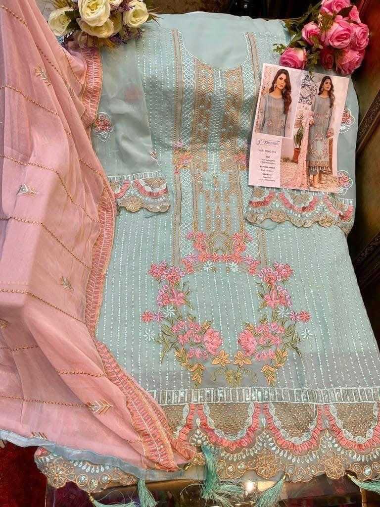 Ynf Georgette KESH444 ALK-119 Suits & Dresses Wholesale Embroidery Suits Georgette Suit Designer Suits Manufacturer