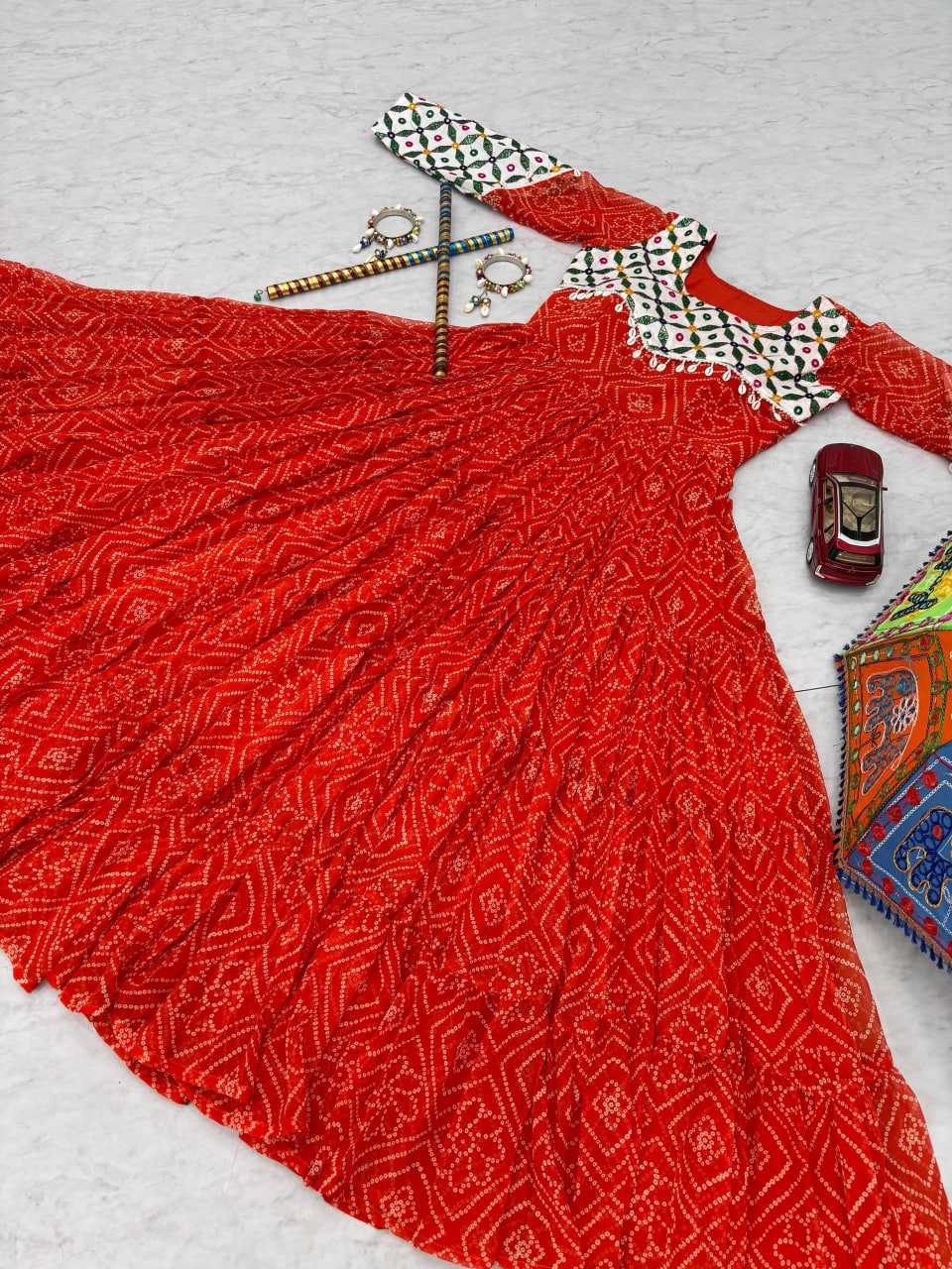 Ynf Georgette KESH496 N42 Gowns Wholesale Embroidery Gowns Long Gowns Georgette Gown Manufacturer