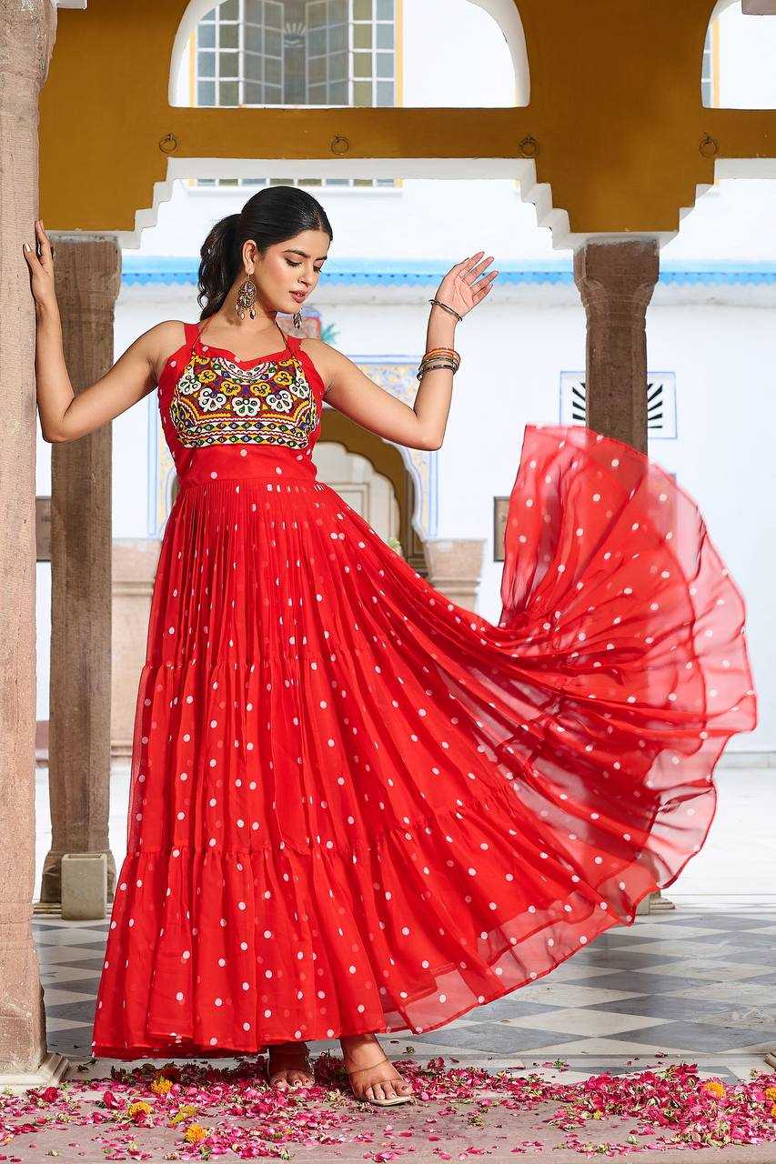 Ynf Georgette KESH498 112 Gowns Wedding Collections Festive Collections Wholesale Printed Gowns Georgette Gown Party Wear Gowns Manufacturer