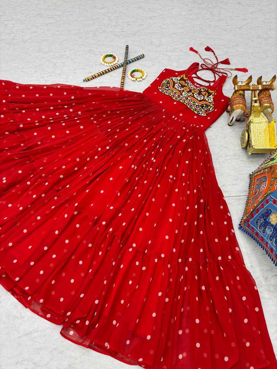 Ynf Georgette KESH498 112 Gowns Wedding Collections Festive Collections Wholesale Printed Gowns Georgette Gown Party Wear Gowns Manufacturer