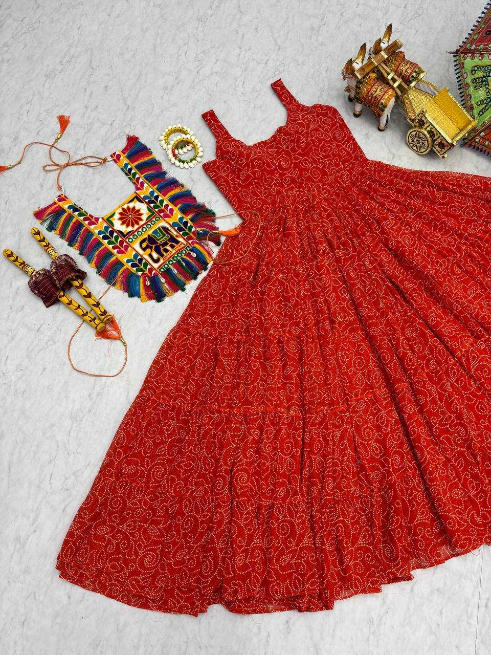 Ynf Georgette KESH498 114 Gowns Wholesale Embroidery Gowns Long Gowns Georgette Gown Manufacturer