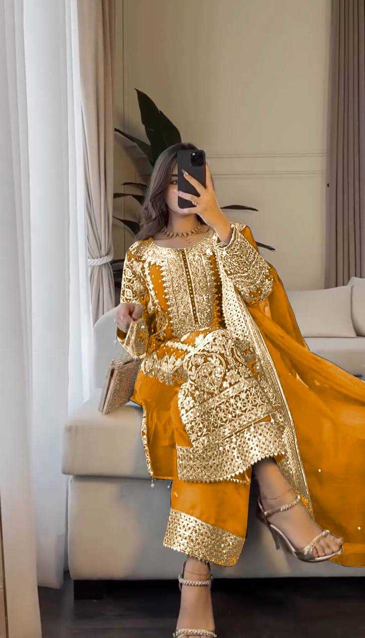 Ynf Georgette KESH499 1654 Suits & Dresses Islamic Clothing Wholesale Pakistani Suits Embroidery Suits Party wear suits Manufacturer