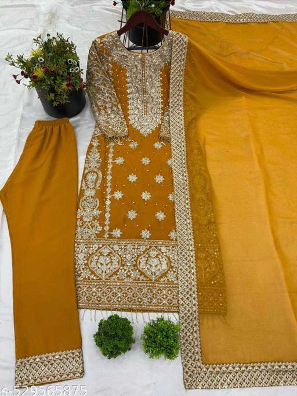 Ynf Georgette KESH499 1654 Suits & Dresses Islamic Clothing Wholesale Pakistani Suits Embroidery Suits Party wear suits Manufacturer