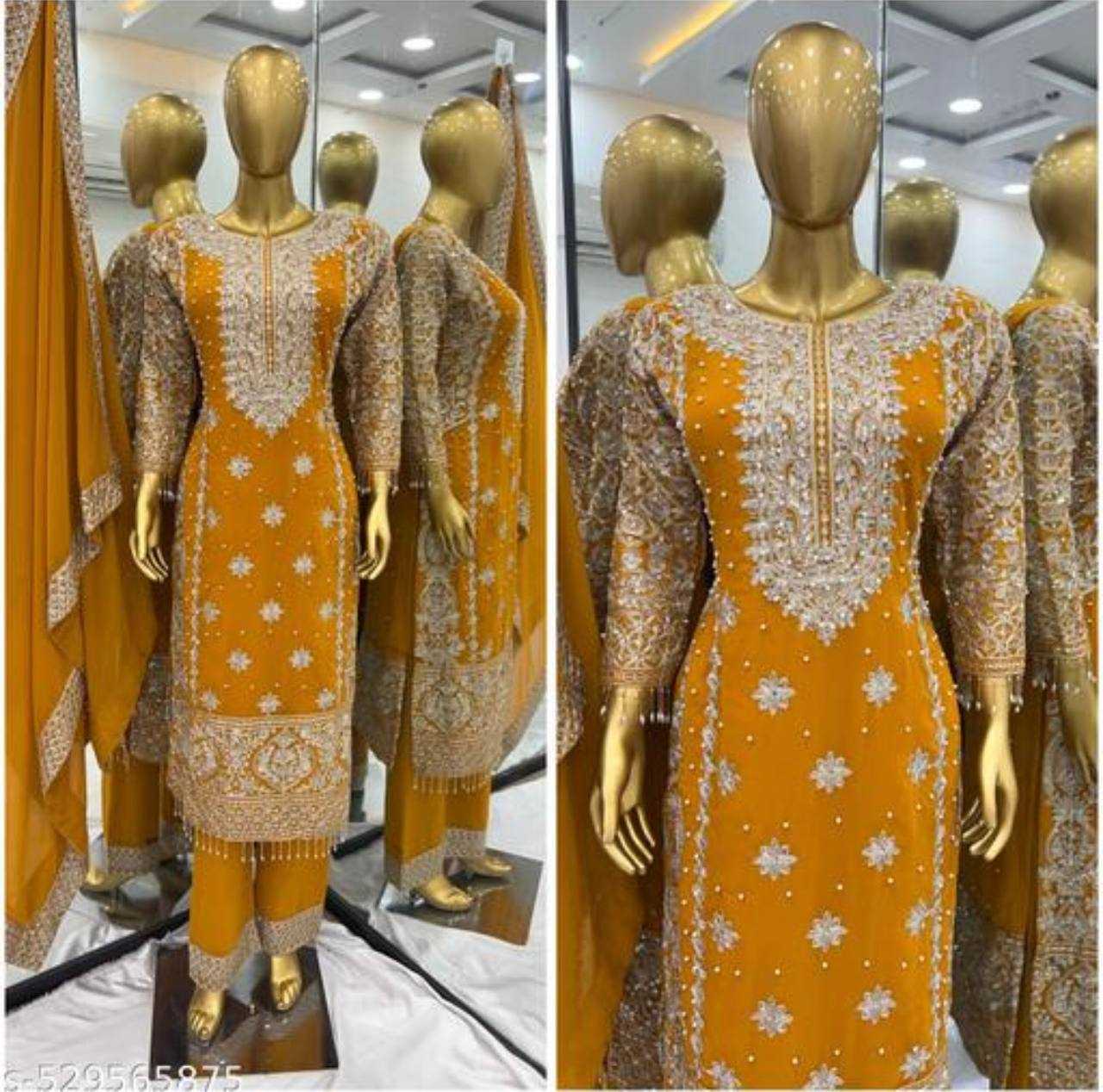Ynf Georgette KESH499 1654 Suits & Dresses Islamic Clothing Wholesale Pakistani Suits Embroidery Suits Party wear suits Manufacturer