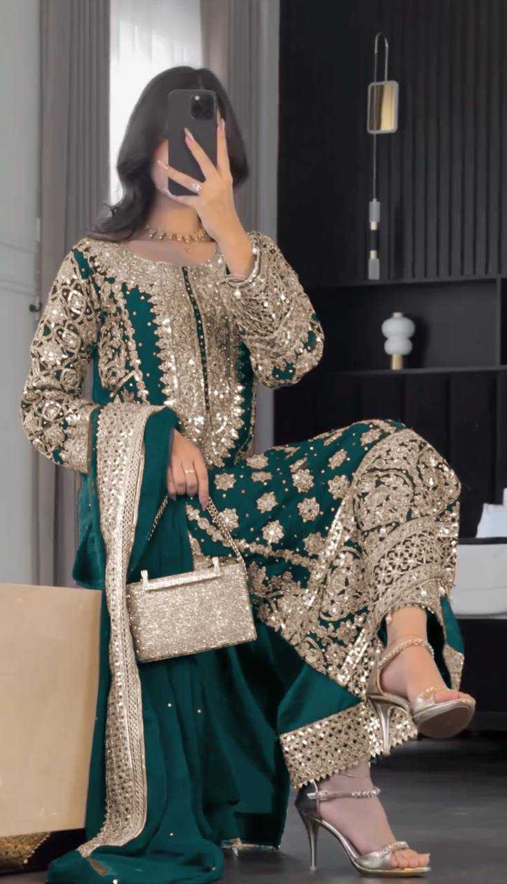 Ynf Georgette KESH499 1654 Suits & Dresses Wholesale Embroidery Suits Georgette Suit Party wear suits Manufacturer