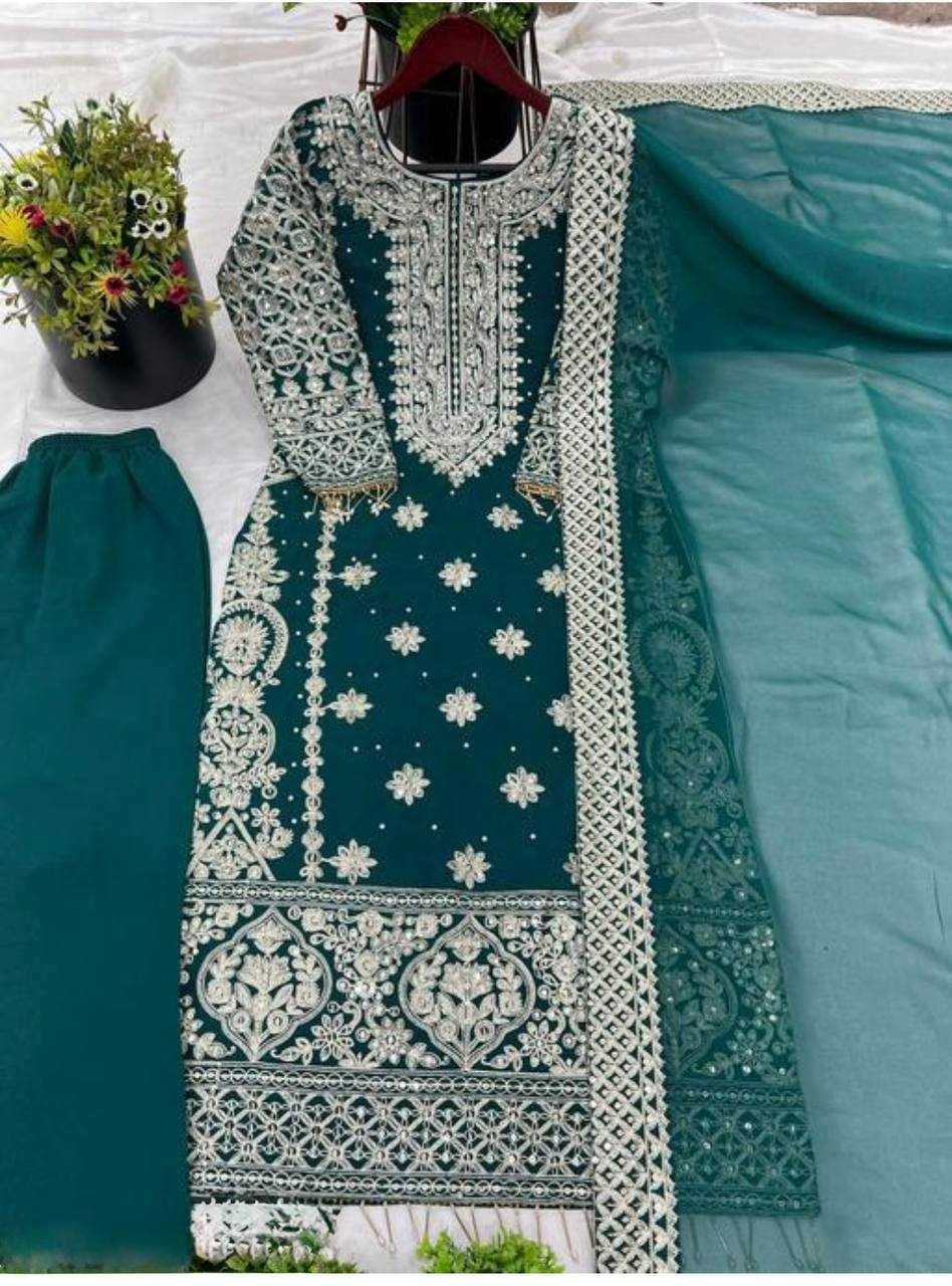 Ynf Georgette KESH499 1654 Suits & Dresses Wholesale Embroidery Suits Georgette Suit Party wear suits Manufacturer