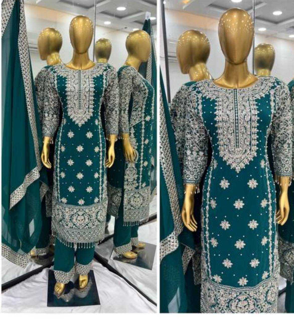 Ynf Georgette KESH499 1654 Suits & Dresses Wholesale Embroidery Suits Georgette Suit Party wear suits Manufacturer