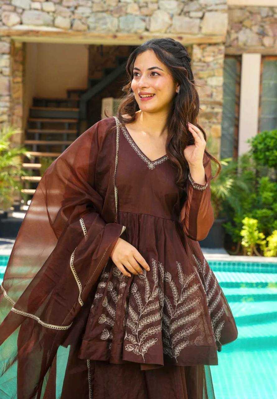 Ynf Georgette KESH499 523 Suits & Dresses Wholesale Ladies Suits Sharara Salwar Suits Embroidery Suits Manufacturer