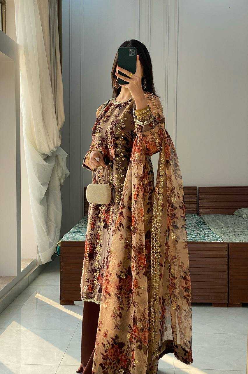 Ynf Georgette KESH499 5287 Suits & Dresses Wholesale Sharara Salwar Suits Printed Suits Embroidery Suits Manufacturer