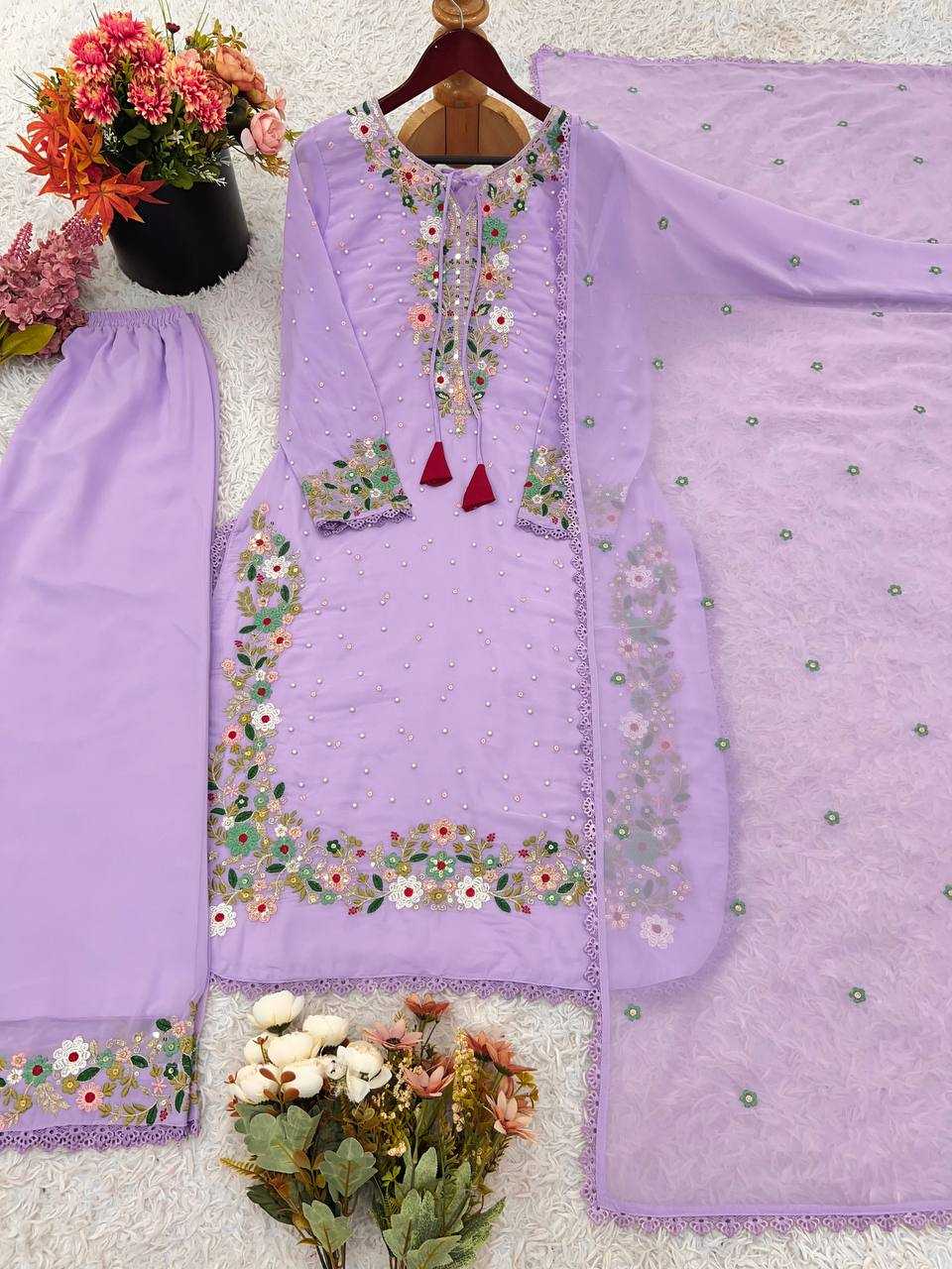 Ynf Georgette KESH499 862 Suits & Dresses Wholesale Embroidery Suits Georgette Suit Party wear suits Manufacturer