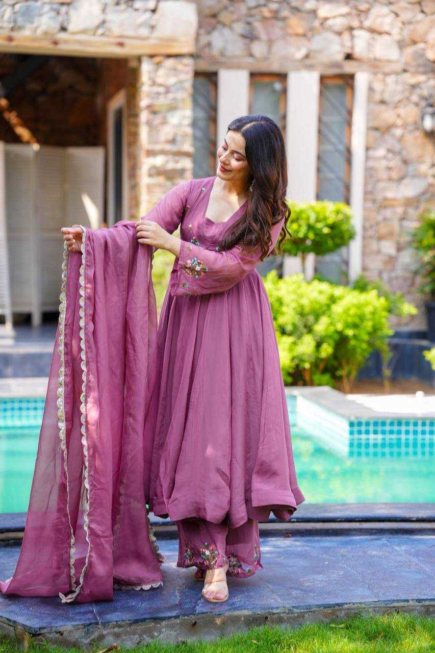 Ynf Georgette KESH499 863 Gowns Wholesale Anarkali Gown Long Gowns Georgette Gown Manufacturer