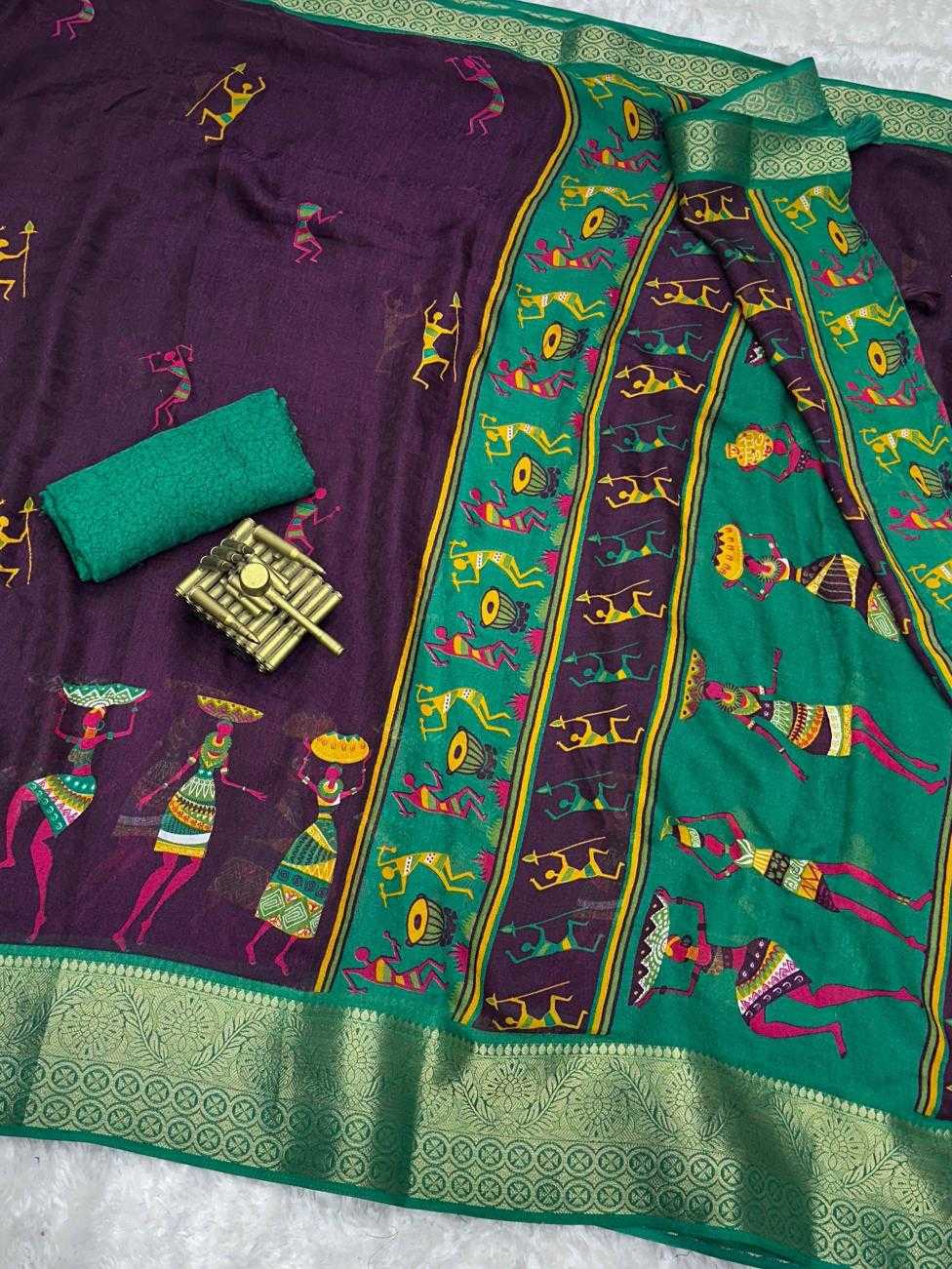 Ynf Georgette KESH500 Dhingli Sarees Wholesale Printed Sarees Georgette Sarees Jacquard Saree Manufacturer