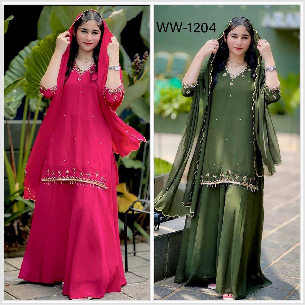 Ynf Georgette KESH506 1204 Suits & Dresses Wholesale Sharara Salwar Suits Georgette Suit Party wear suits Manufacturer