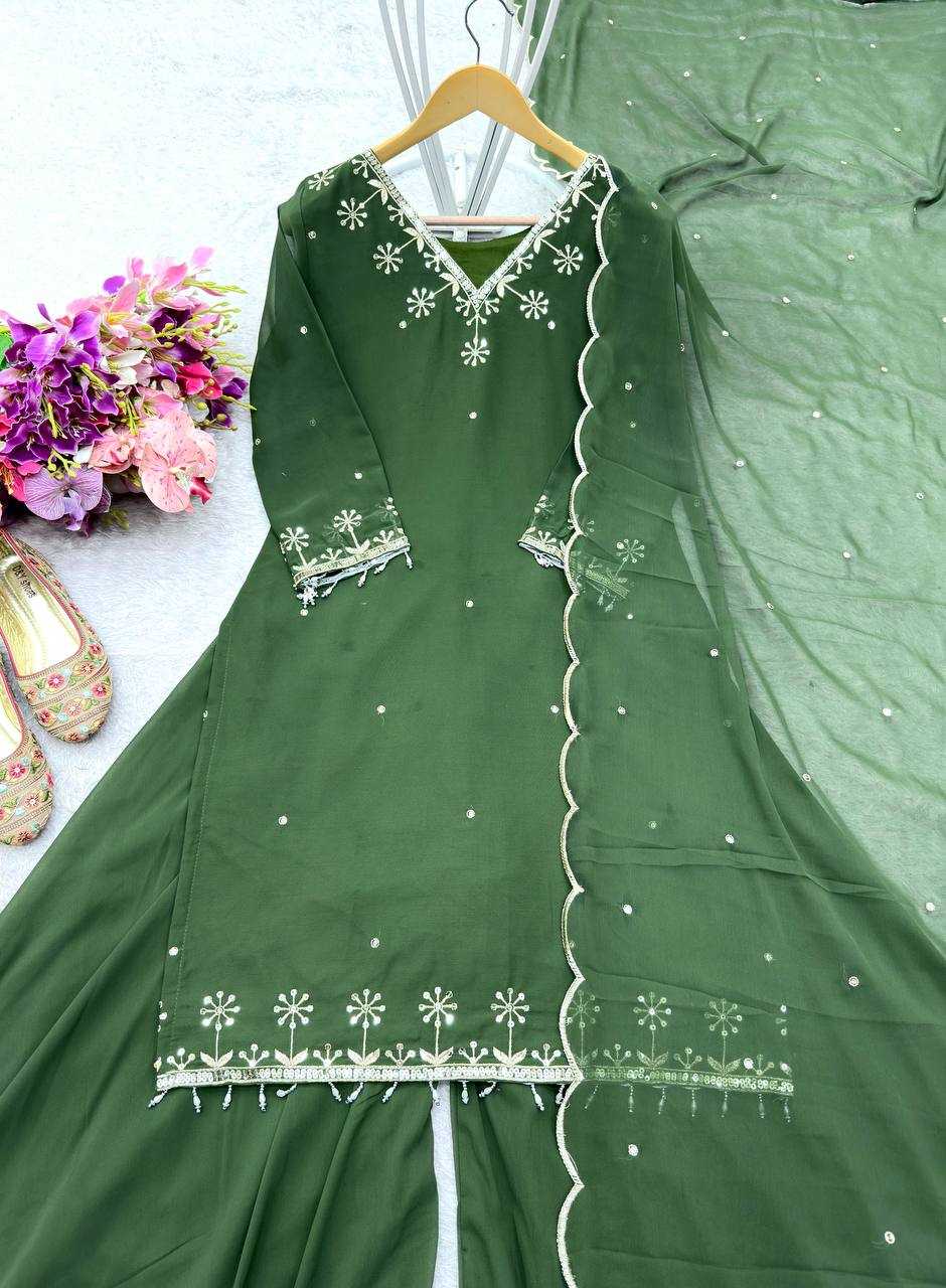 Ynf Georgette KESH506 1204 Suits & Dresses Wholesale Sharara Salwar Suits Georgette Suit Party wear suits Manufacturer