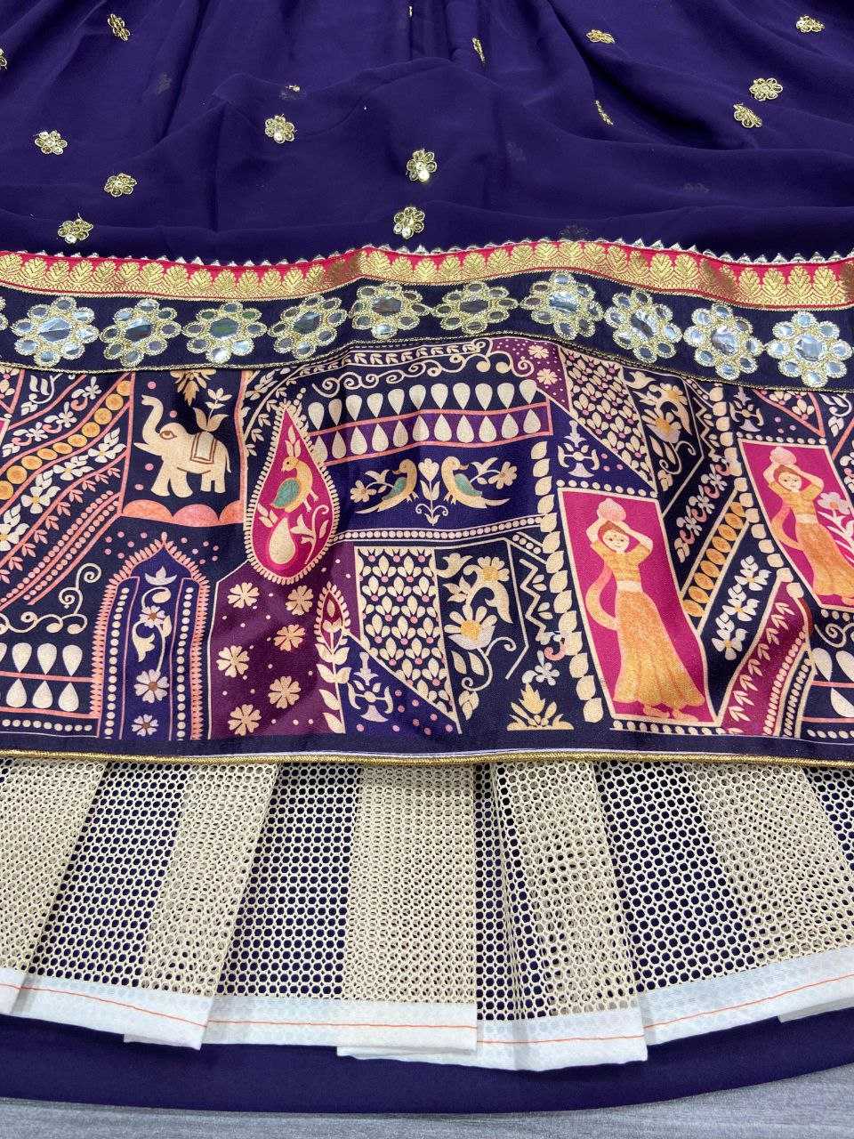 Ynf Georgette KESH508 989 Lehengas Wedding Collections Festive Collections Wholesale Georgette Lehenga Lehenga With Cancan Navratri Chaniya Choli Manufacturer
