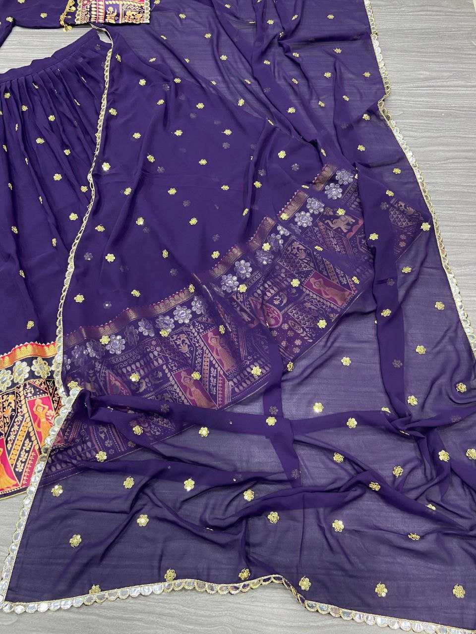 Ynf Georgette KESH508 989 Lehengas Wedding Collections Festive Collections Wholesale Georgette Lehenga Lehenga With Cancan Navratri Chaniya Choli Manufacturer