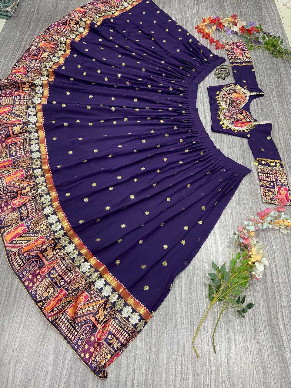 Ynf Georgette KESH508 989 Lehengas Wedding Collections Festive Collections Wholesale Georgette Lehenga Lehenga With Cancan Navratri Chaniya Choli Manufacturer