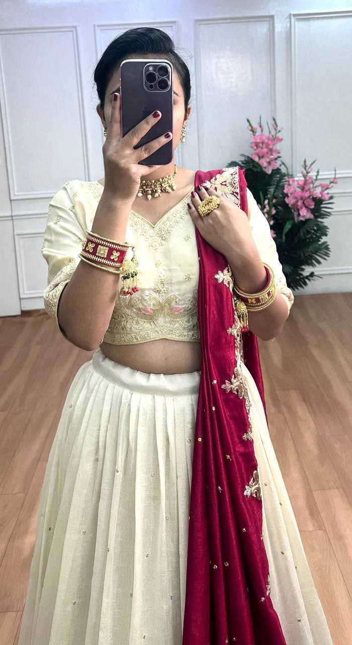 Ynf Georgette KESH511 ANOKHI Lehengas Wholesale Traditional Lehenga Embroidered Lehenga Georgette Lehenga Manufacturer