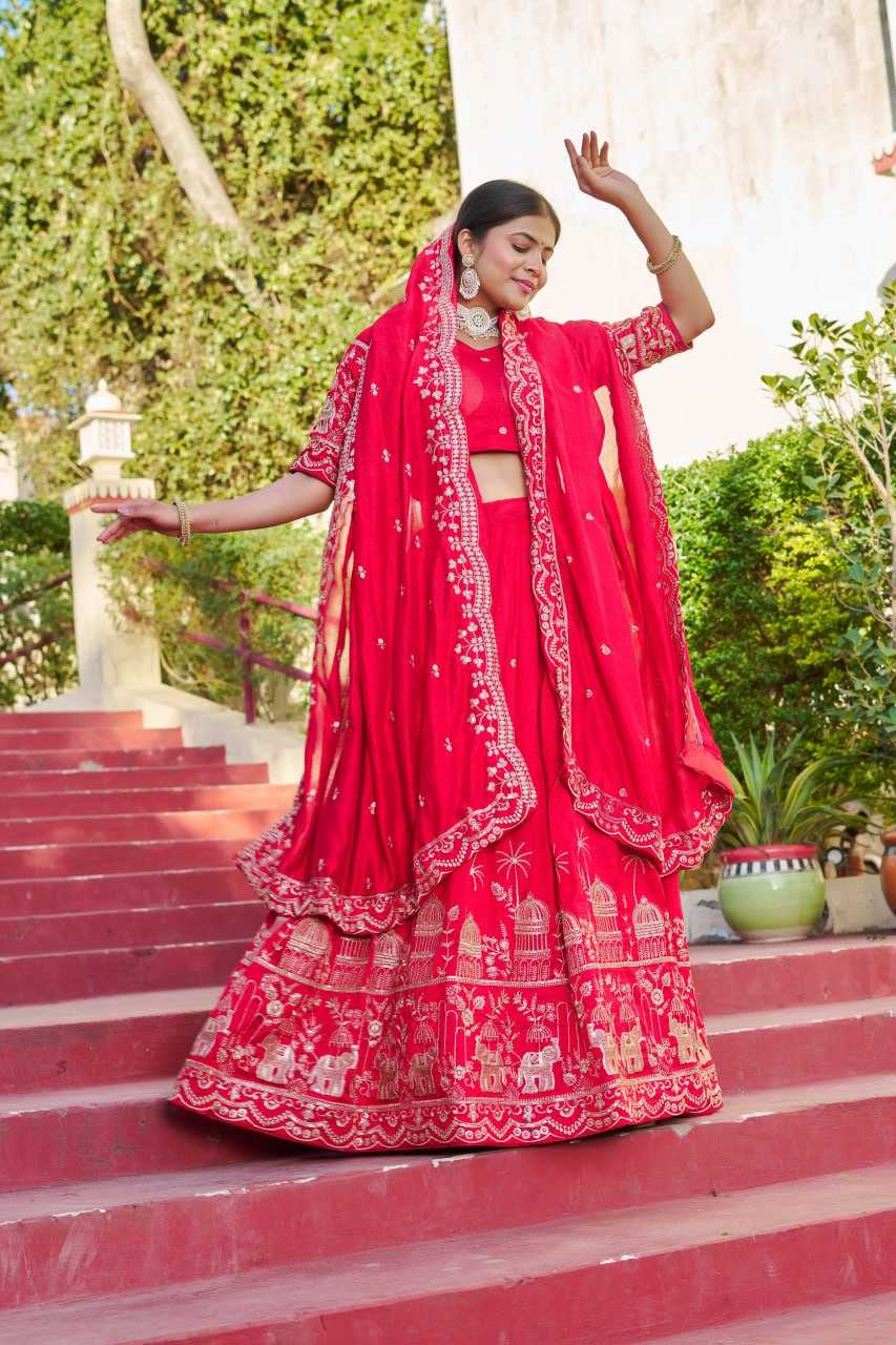 Ynf Georgette KESH511 PALKHI Lehengas Wholesale Traditional Lehenga Embroidered Lehenga Georgette Lehenga Manufacturer