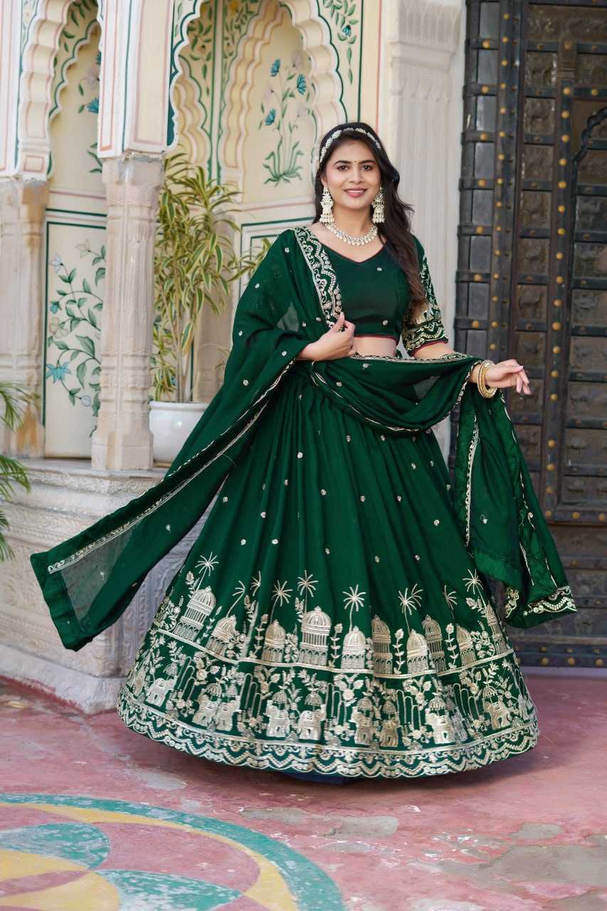 Ynf Georgette KESH511 PALKHI Lehengas Wholesale Traditional Lehenga Embroidered Lehenga Georgette Lehenga Manufacturer
