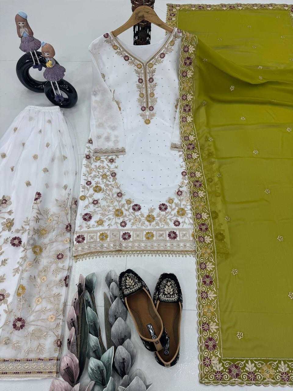 Ynf Georgette KESH512 1678 Suits & Dresses Wholesale Ladies Suits Palazzo Suit Embroidered Suits Manufacturer