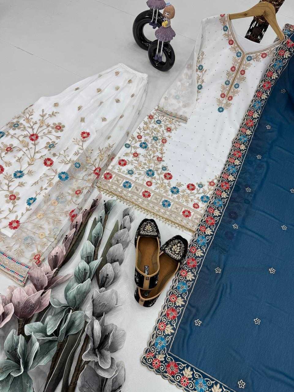 Ynf Georgette KESH512 1678 Suits & Dresses Wholesale Ladies Suits Palazzo Suit Embroidered Suits Manufacturer