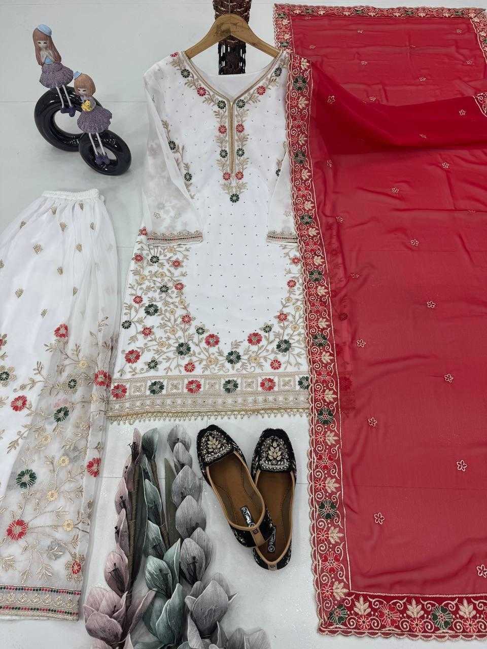 Ynf Georgette KESH512 1678 Suits & Dresses Wholesale Ladies Suits Palazzo Suit Embroidered Suits Manufacturer
