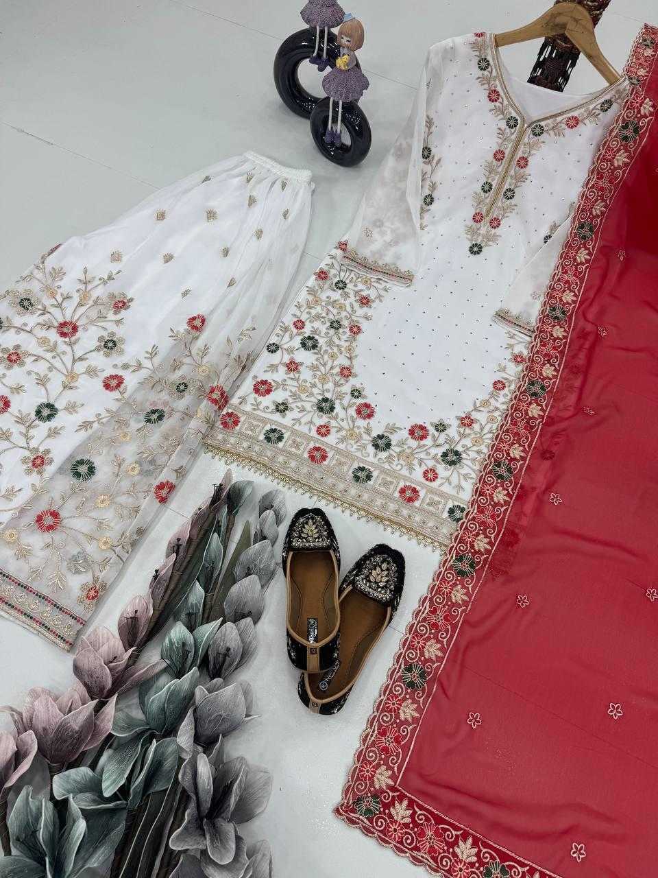 Ynf Georgette KESH512 1678 Suits & Dresses Wholesale Ladies Suits Palazzo Suit Embroidered Suits Manufacturer