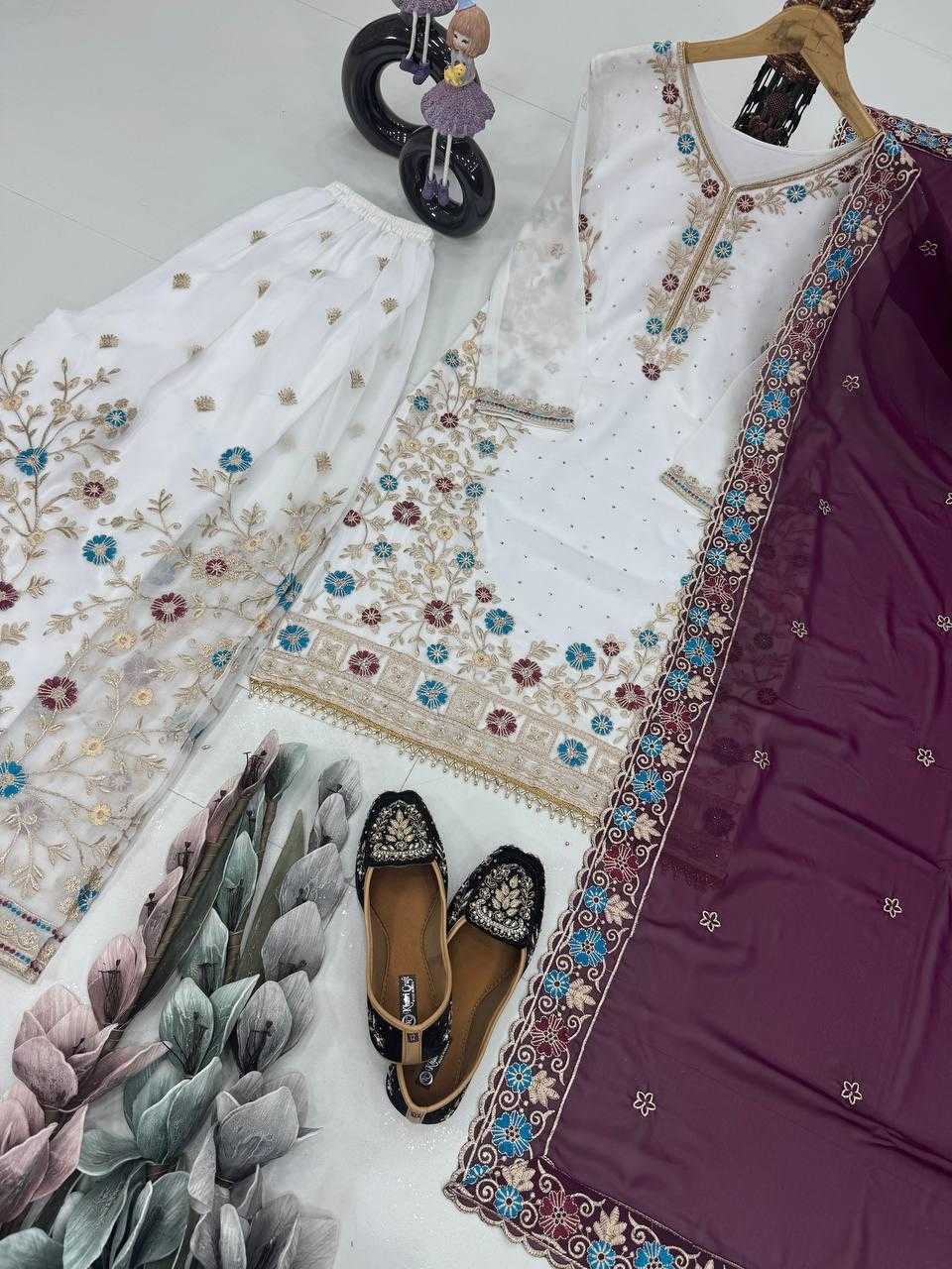 Ynf Georgette KESH512 1678 Suits & Dresses Wholesale Ladies Suits Palazzo Suit Embroidered Suits Manufacturer